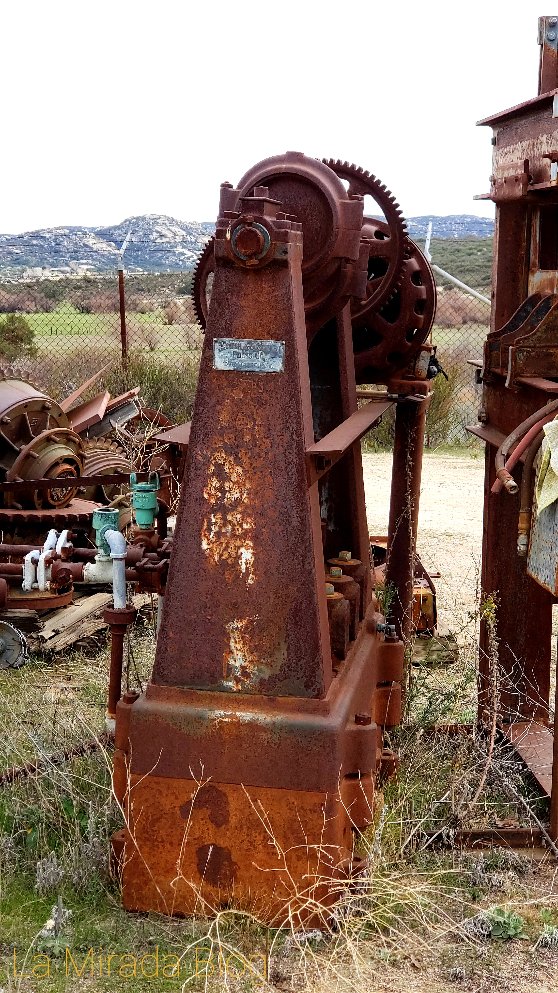 The rediscovery of Andrew McNally’s Windermere Ranch olive crusher 